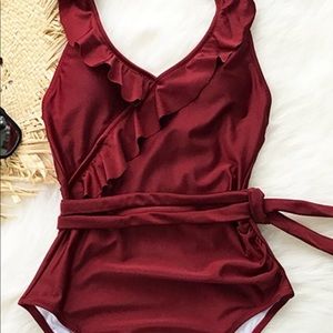 Cupshe On A Whim Falbala One-Piece *New with Tags*